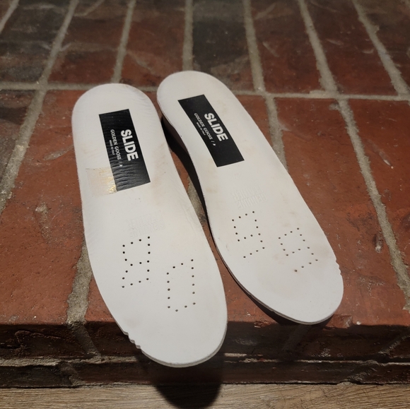 Golden Goose | GGDB Snake and Tortoise Print Slides Hi Top Sneakers - Picture 11 of 15